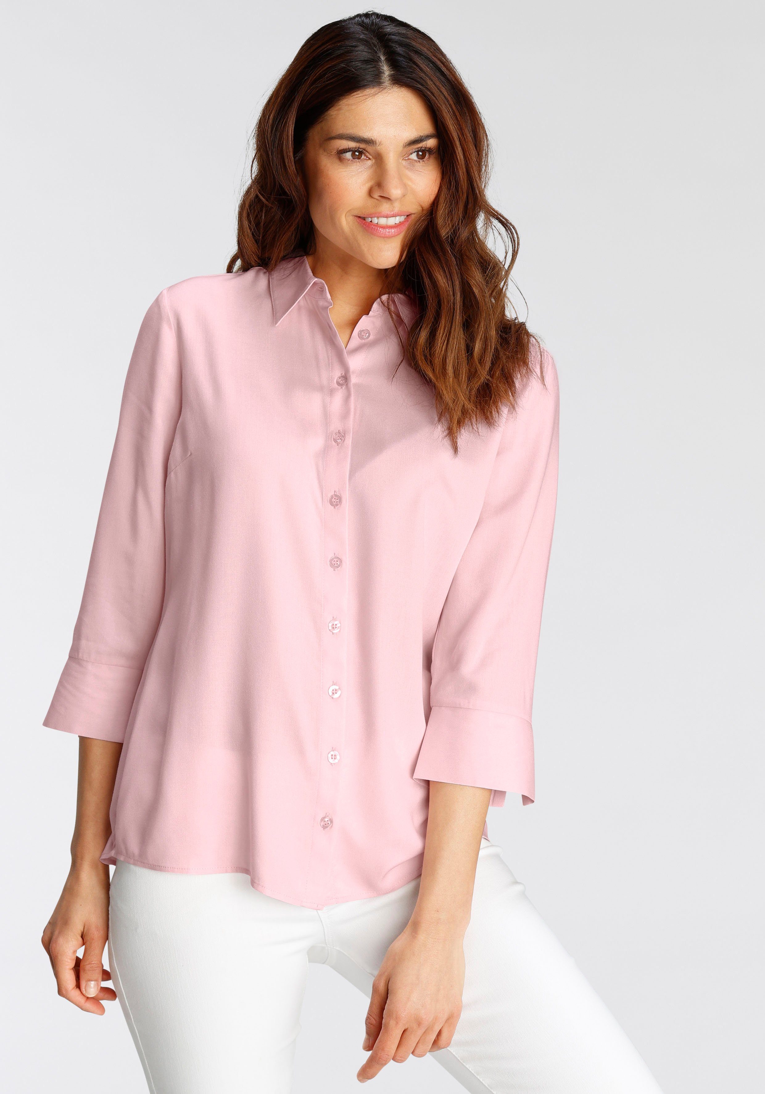 Rosa Blusen für Damen online kaufen » Pinke Blusen | OTTO