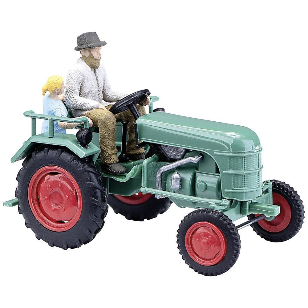 Modelleisenbahn-Straße H0 Traktor Kramer KL 11 +Bauer/Kind