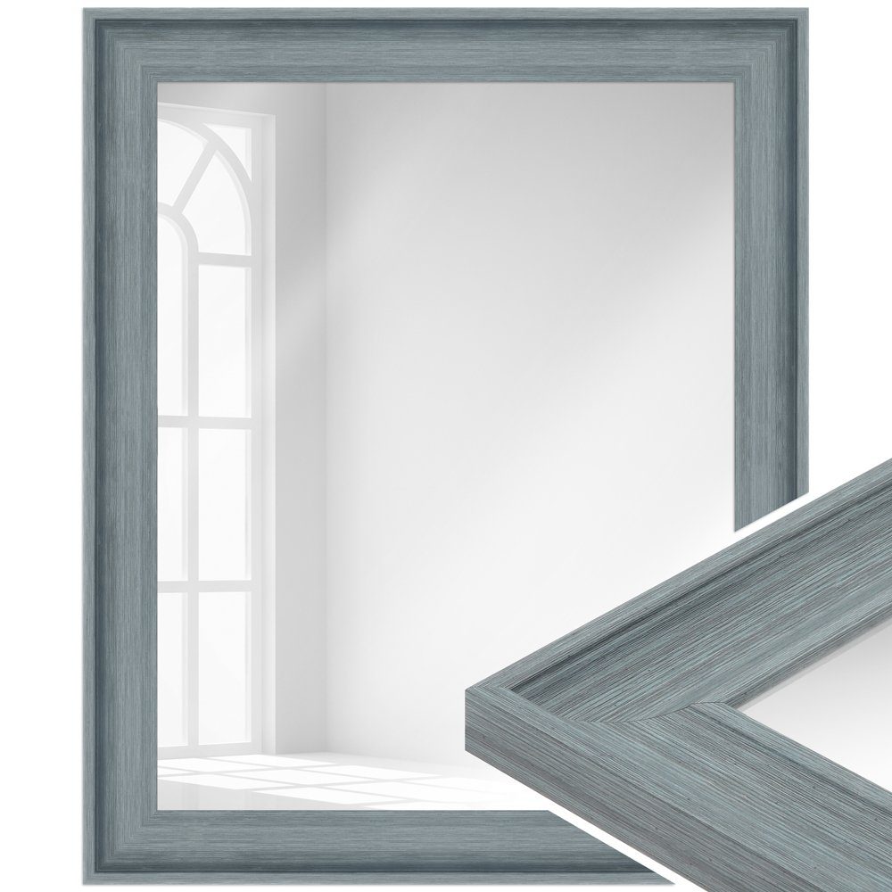 WANDStyle Wandspiegel H230, Blaugrau, aus Kunststoff günstig online kaufen