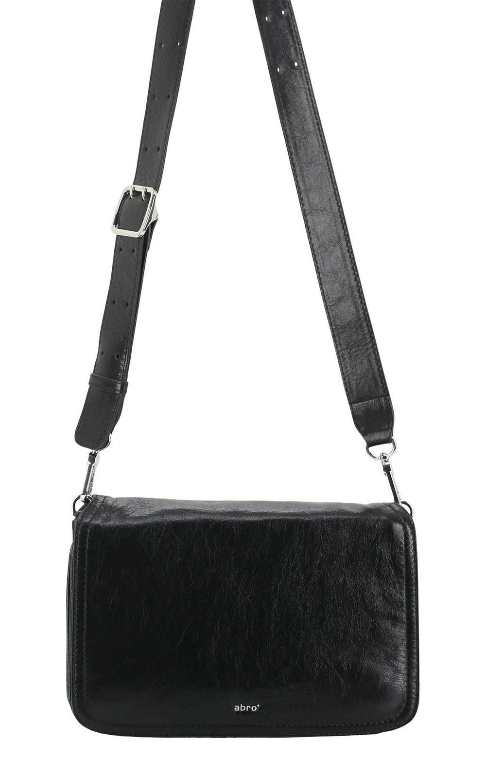 Abro Schultertasche PURE Crossbody Bag, aus echtem Leder