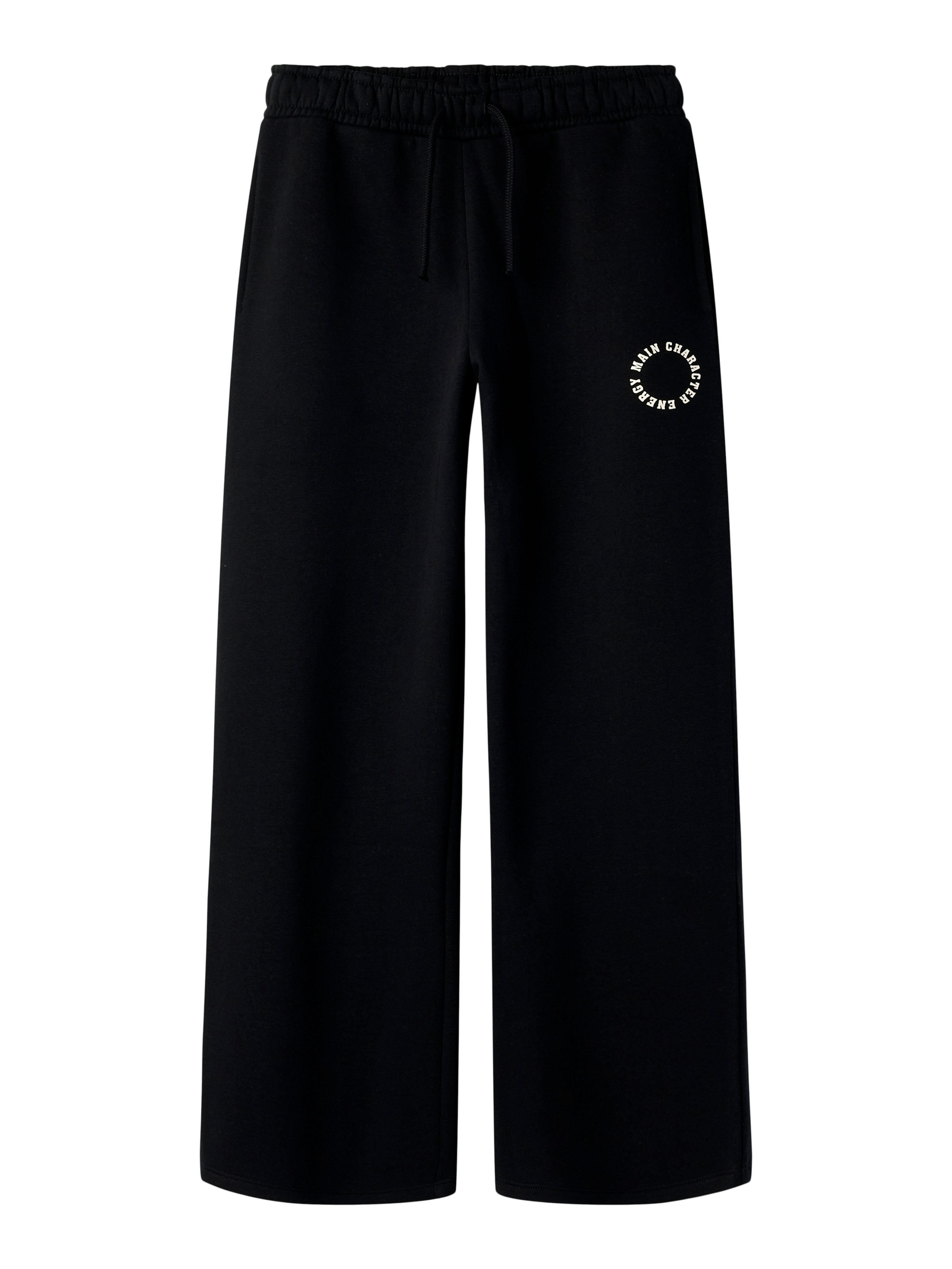 Name It Sweathose NKFRIA WIDE SWEAT PANT BRU NOOS Baumwollmischung, loose fit – Bild 3 von 5
