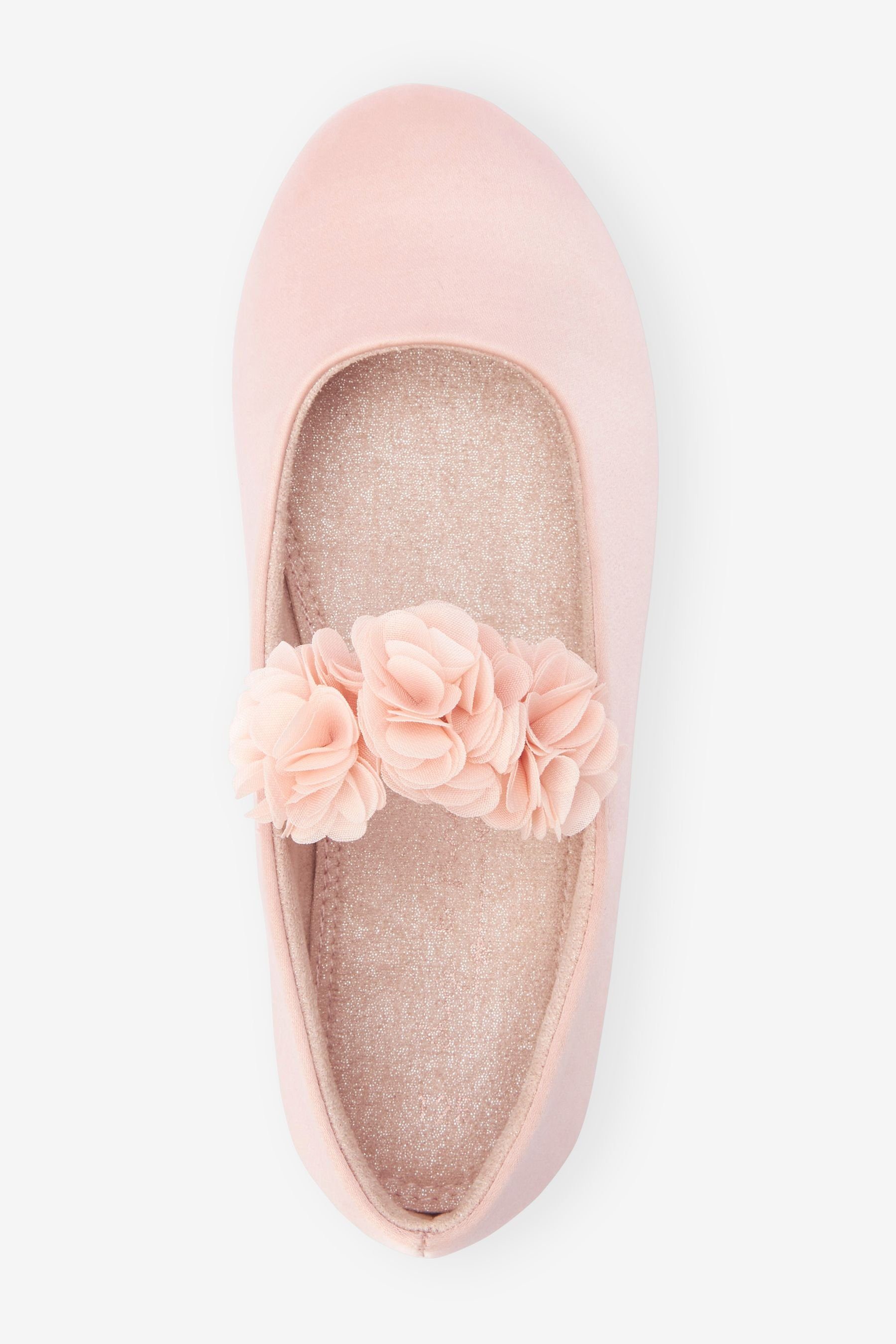 Festliche schmutzabweisend Schuhe, (1-tlg) (G) Next Ballerina - Pink Weite