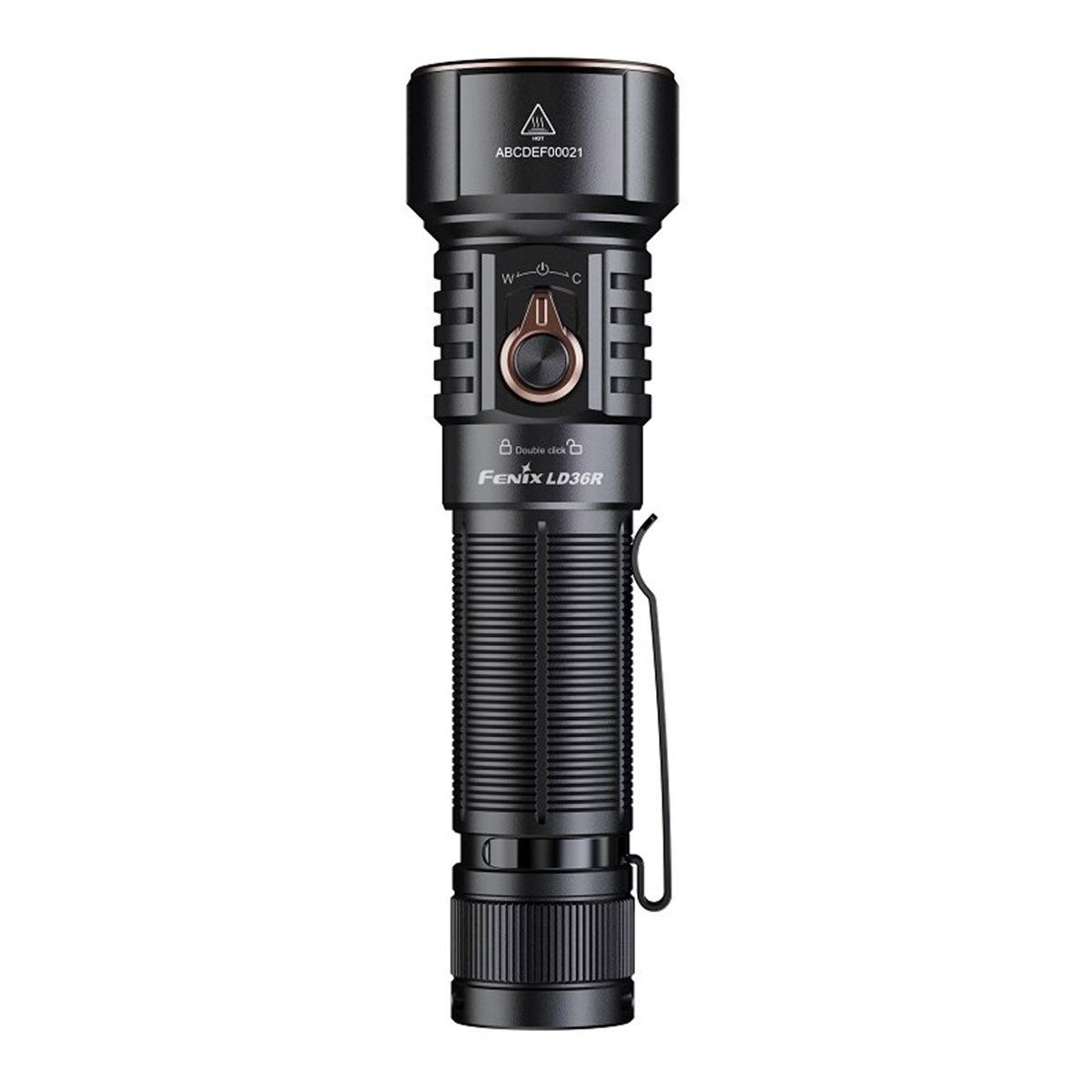 Fenix LED Taschenlampe LD36R 3600 Lumen Multicolor LED Taschenlampe - Schwarz