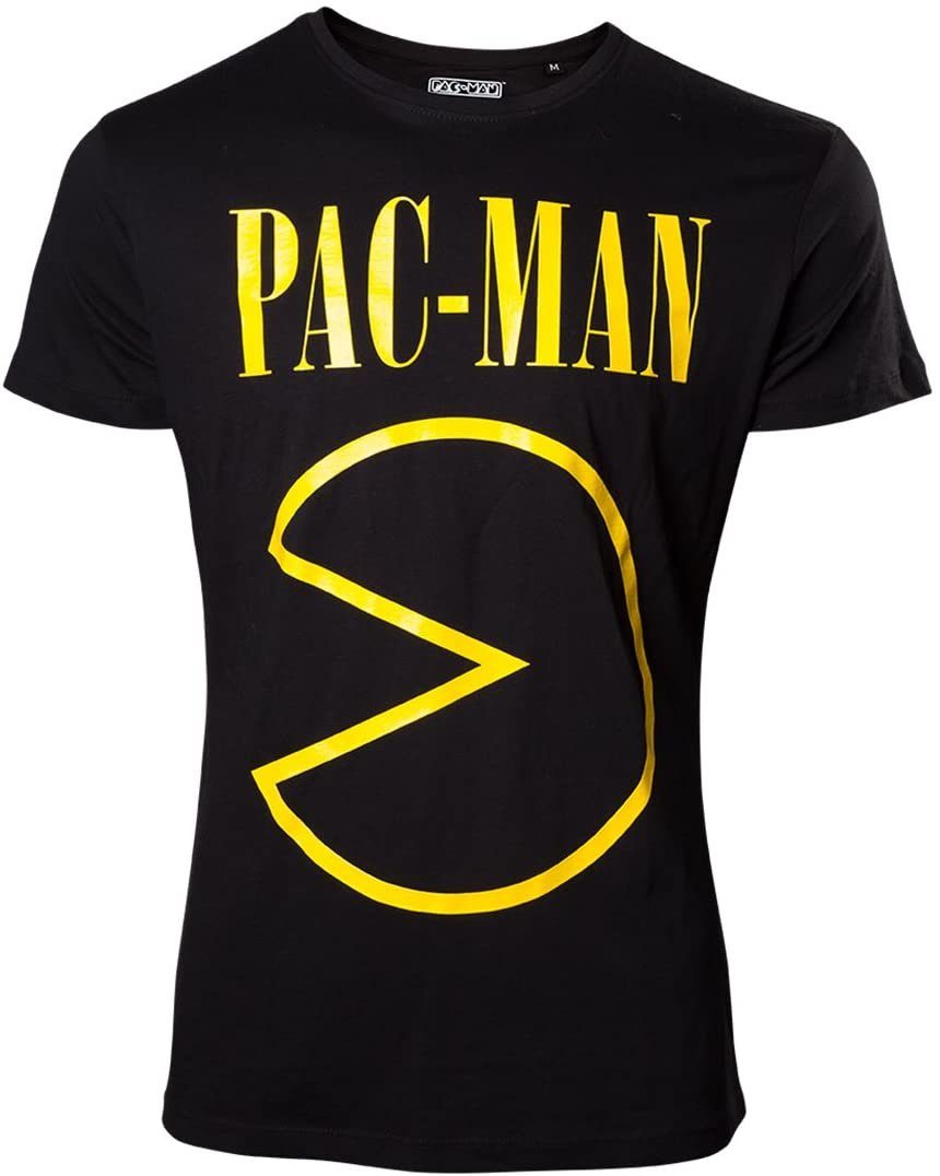 Pac-Man Print-Shirt PACMAN T-Shirt Computer Retrogames Shirt Herren