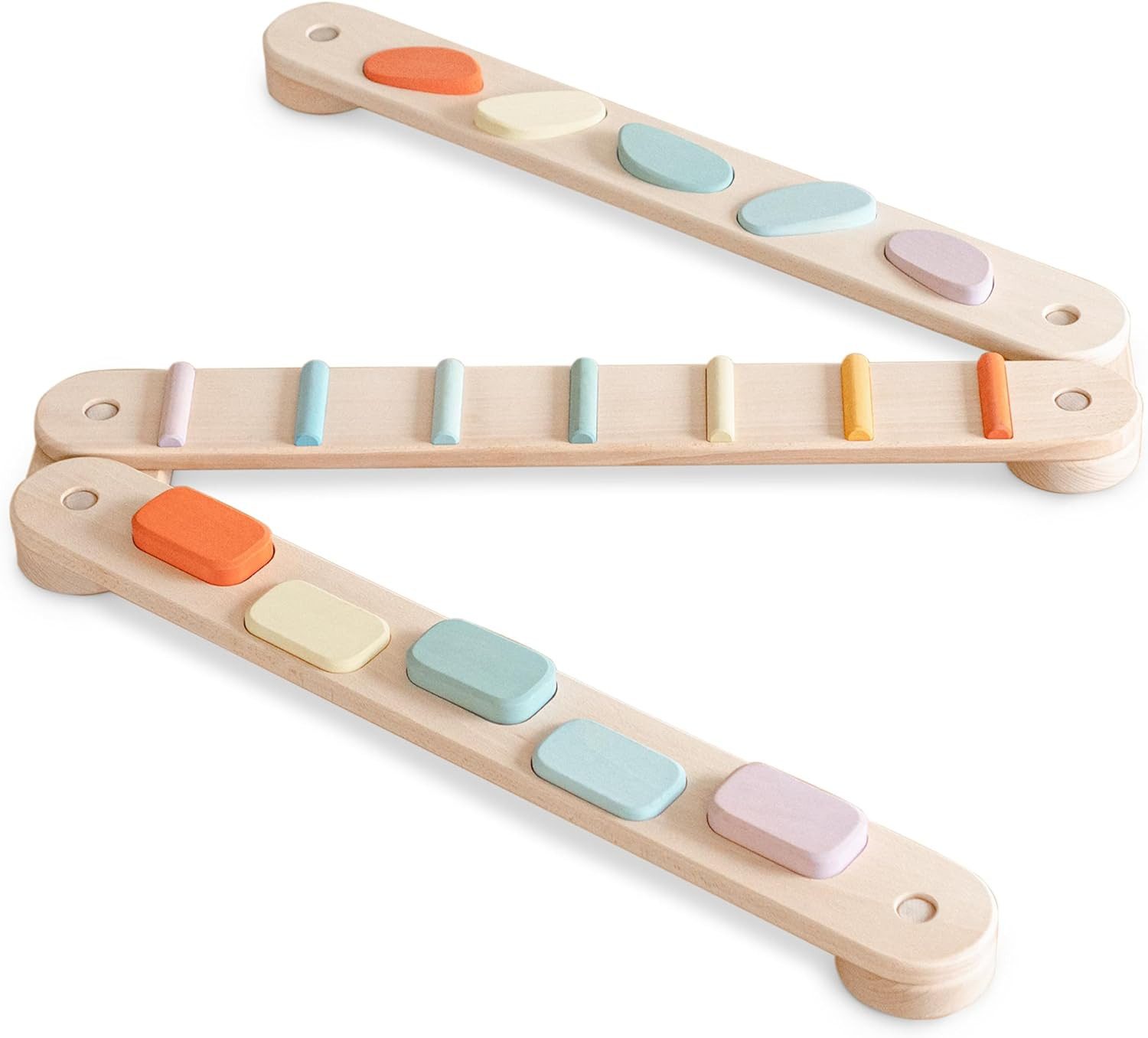 Ehrenkind Balanceboard Balancierbalken mit Hindernissen fördert Motorik für Kinder, Fördert Motorik & Gleichgewicht