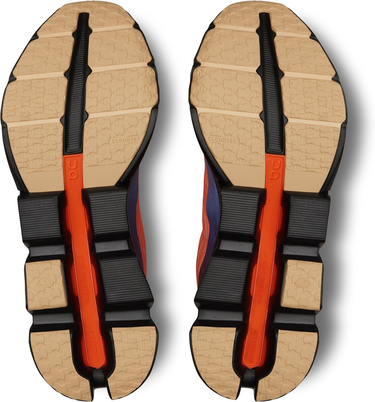 ON RUNNING Cloudspark FLAME / BLACK Laufschuh