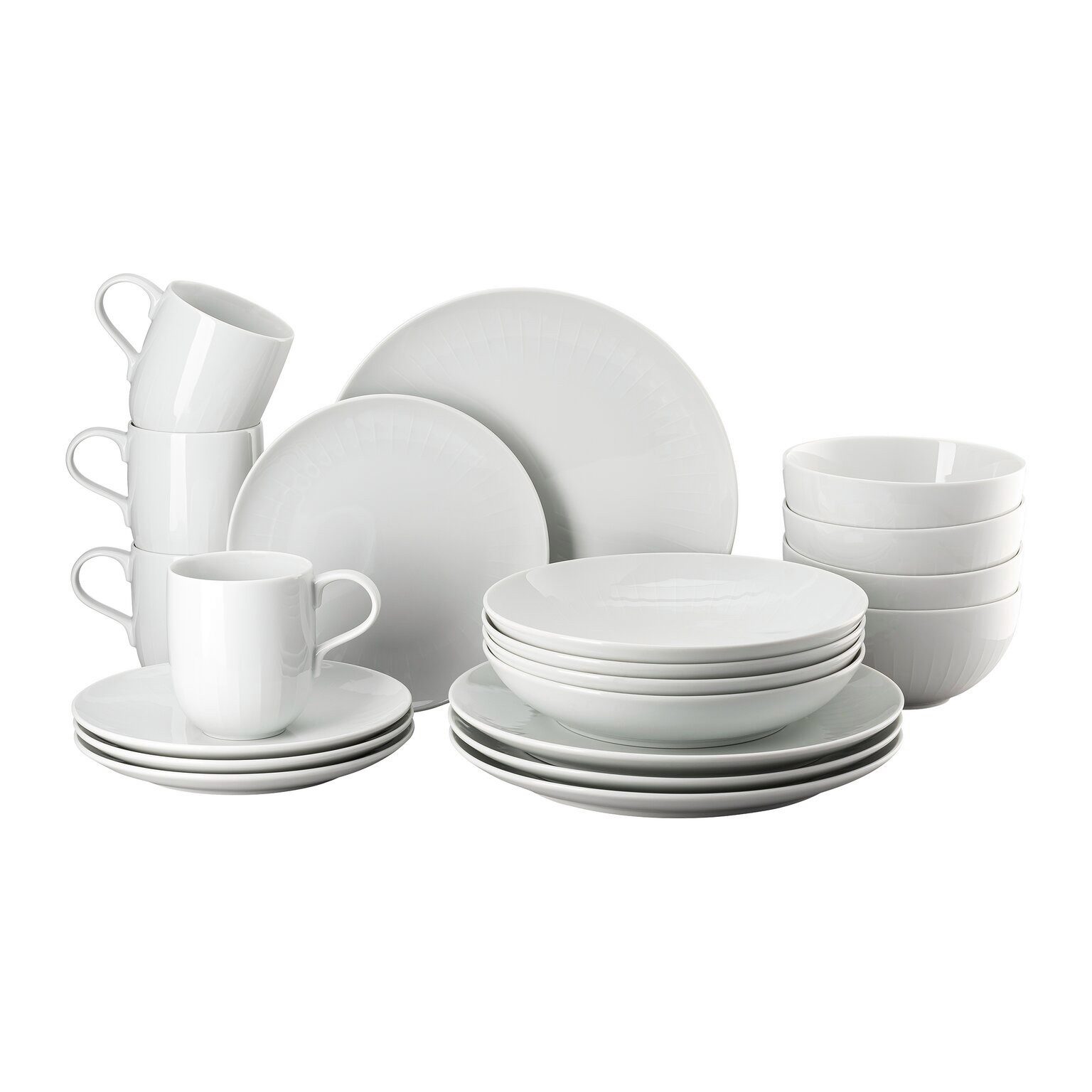 Rosenthal Geschirr-Set Rosenthal Joyn Set, Porzellan, Porzellan