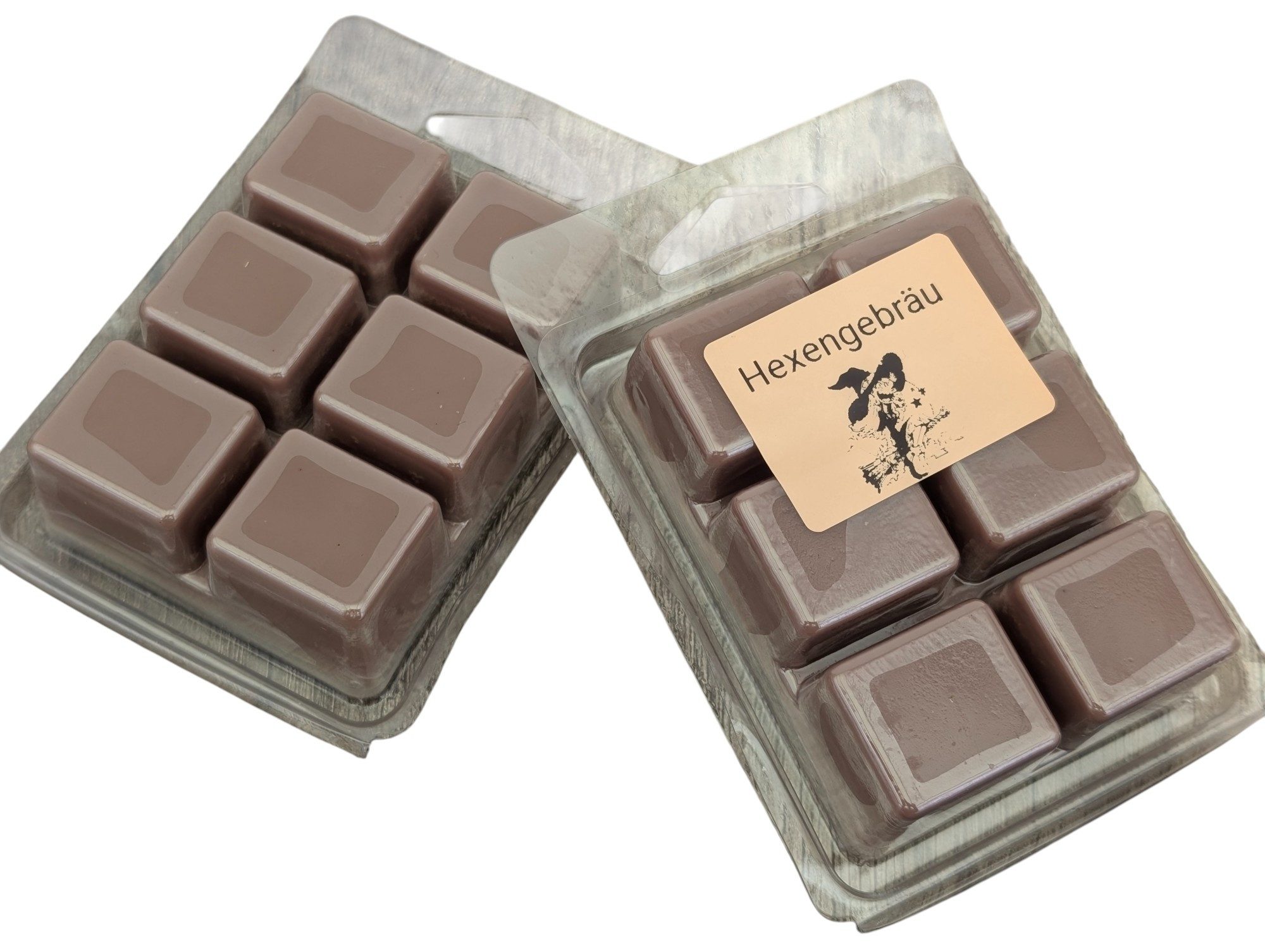 Corileo Duftwachs Duftwachs Melts Hexengebräu Duftmelts Duftlampe (6 x Würfel, 55 Gramm), Haselnuss, Schokolade und Karamell