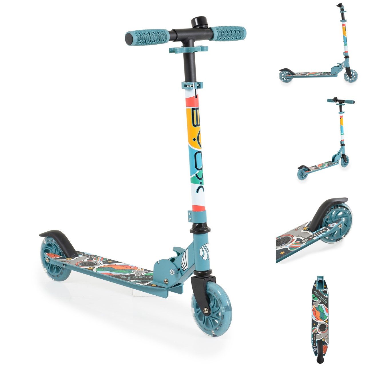 Cityroller Kinderroller Miracle faltbar