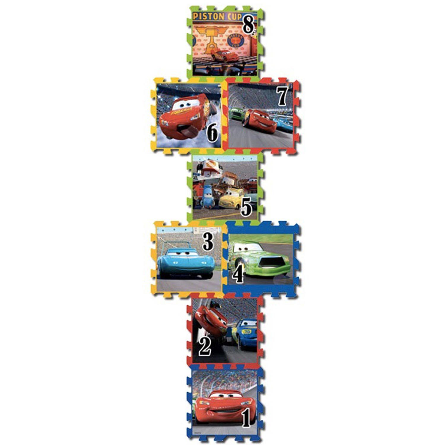 Disney Spielmatte Spielmatte (8-St), Puzzlematte Spielmatte EVA Schaum Puzzle Spielboden