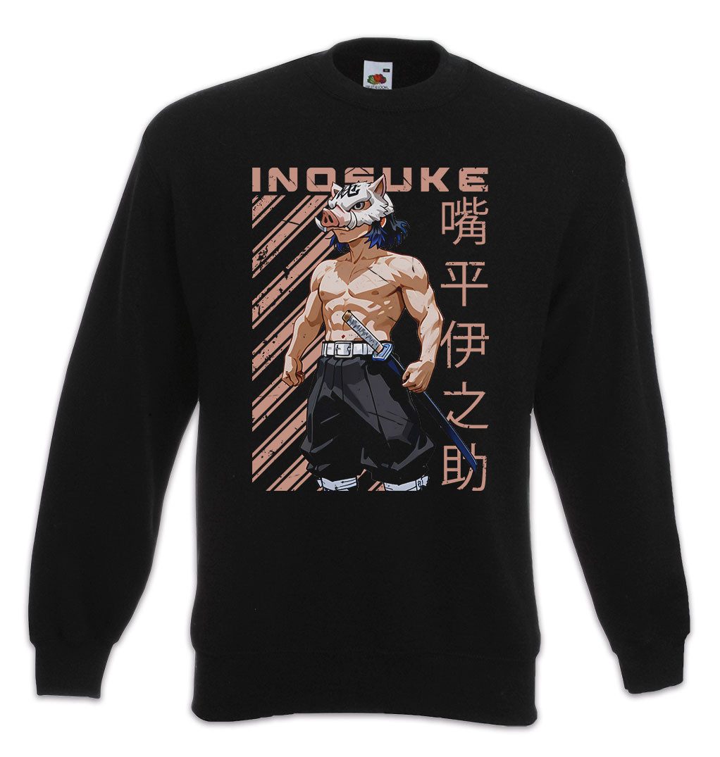 Sweatshirt Inosuke Warrior Sweatshirt Demon Kamado Nezuko Anime Slayer Zenitsu