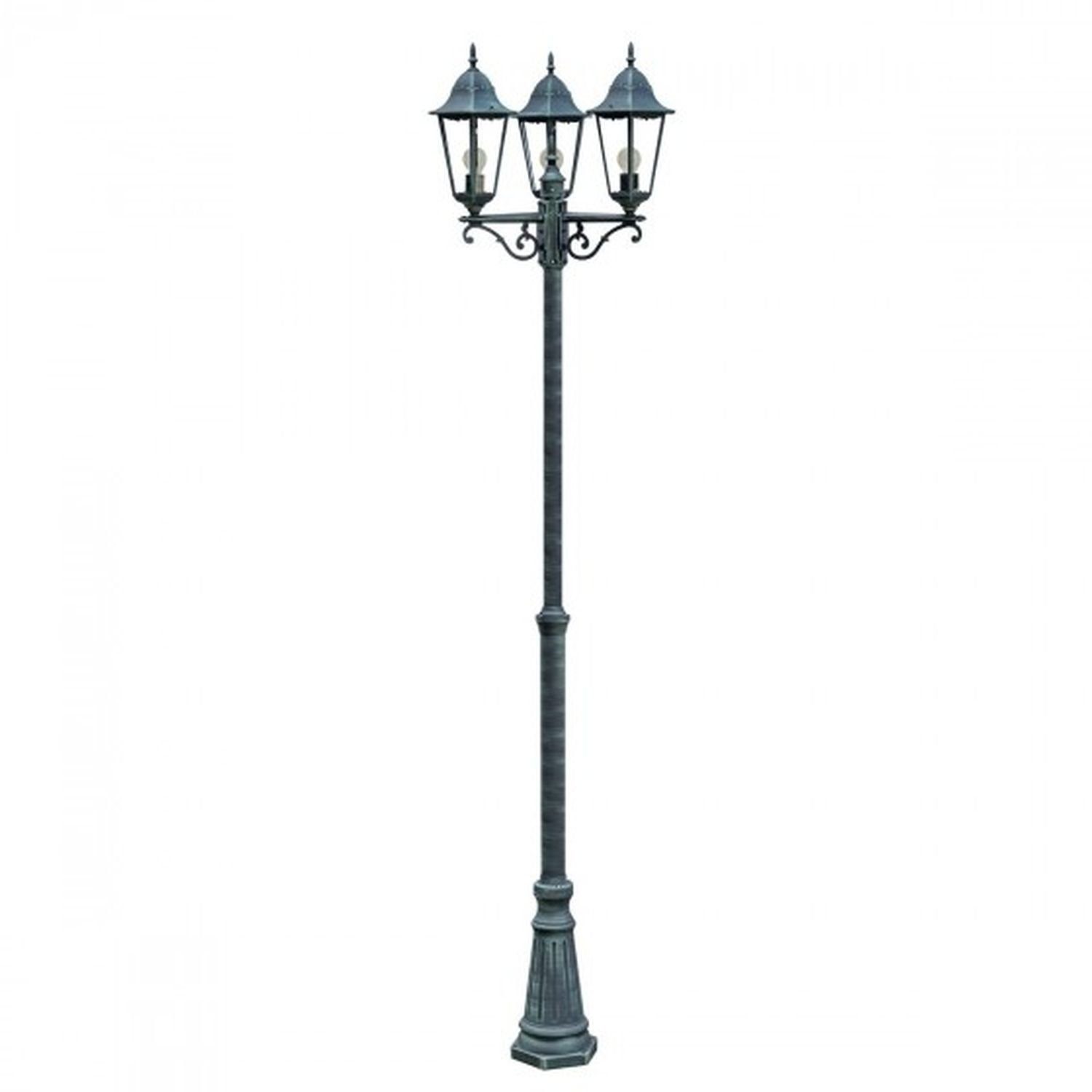 LichtErlebnisse AußenStehlampe »MIGDAL«, Kandelaber Garten Hof