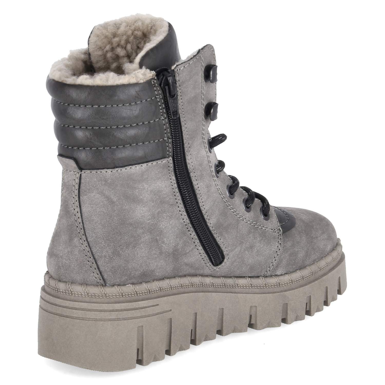 Rieker Rieker Winterboots Z8904-40 Damen Synthetik grey Winterstiefel – Bild 4 von 5