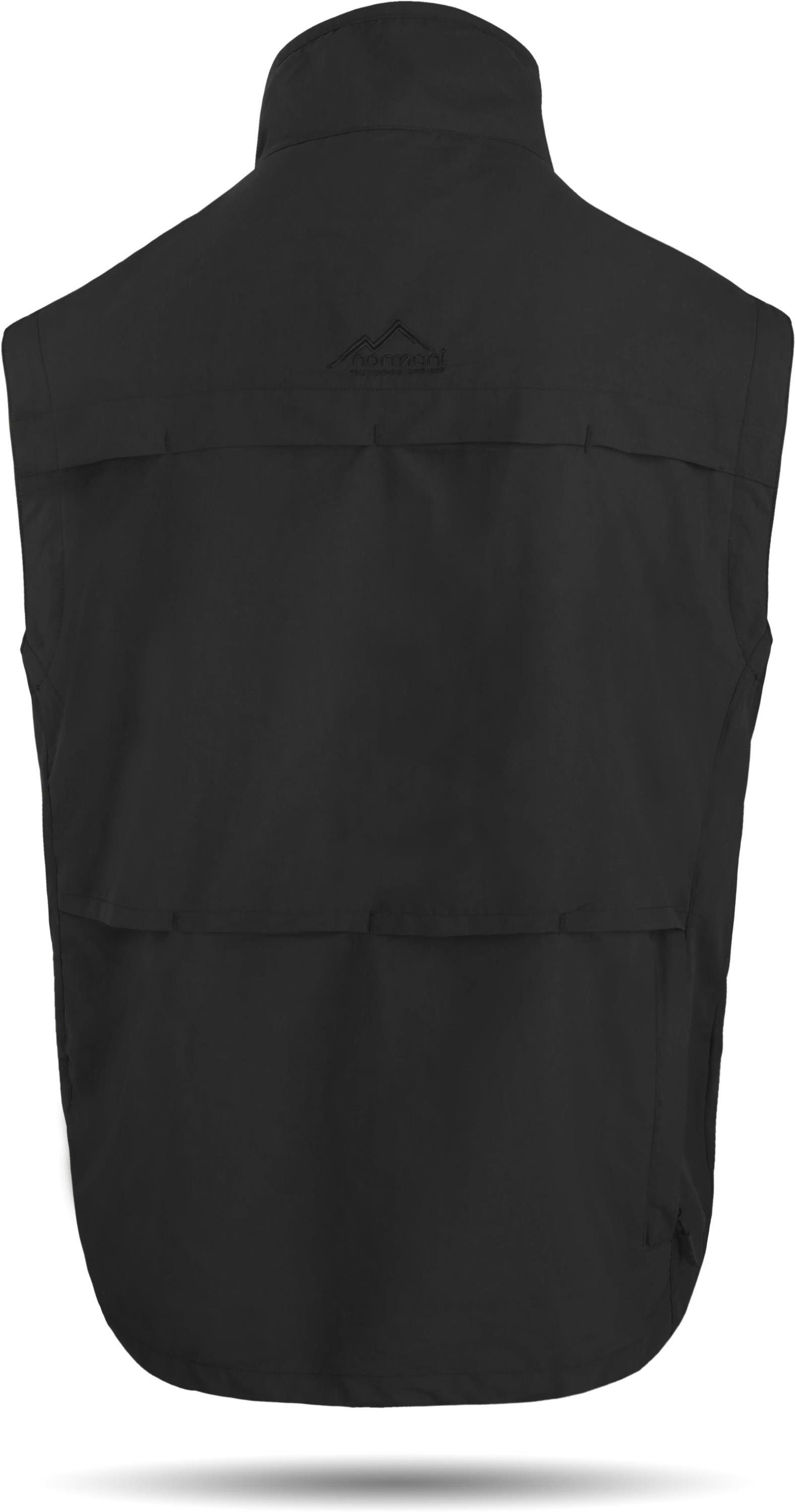 normani Funktionsweste Outdoor Weste Oryx Reise Sommerweste Wanderweste Freizeitweste Sonnenschutzfaktor UPF 50+