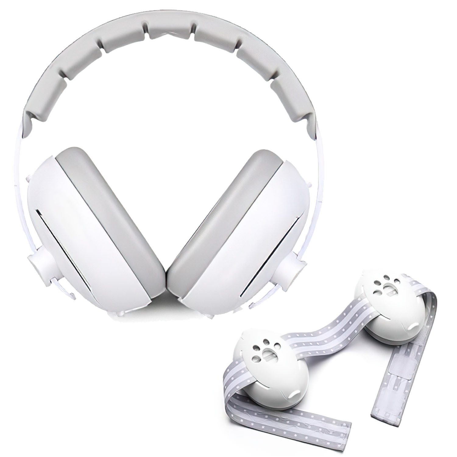 Refined Living Kapselgehörschutz Gehörschutz Baby 2-in-1für Baby Bis 5 Jahren 27dB Наушники Lärmschutz, (Drei Lagen geräuschreduzierender Schaumstoff , Hypoallergenes Material, Reise Feiern Alltägliches Leben Lärmschutz den Schlaf Unterwegs), Autismus Kapselgehörschützer Verhindert Gehörschäden und Verbessert