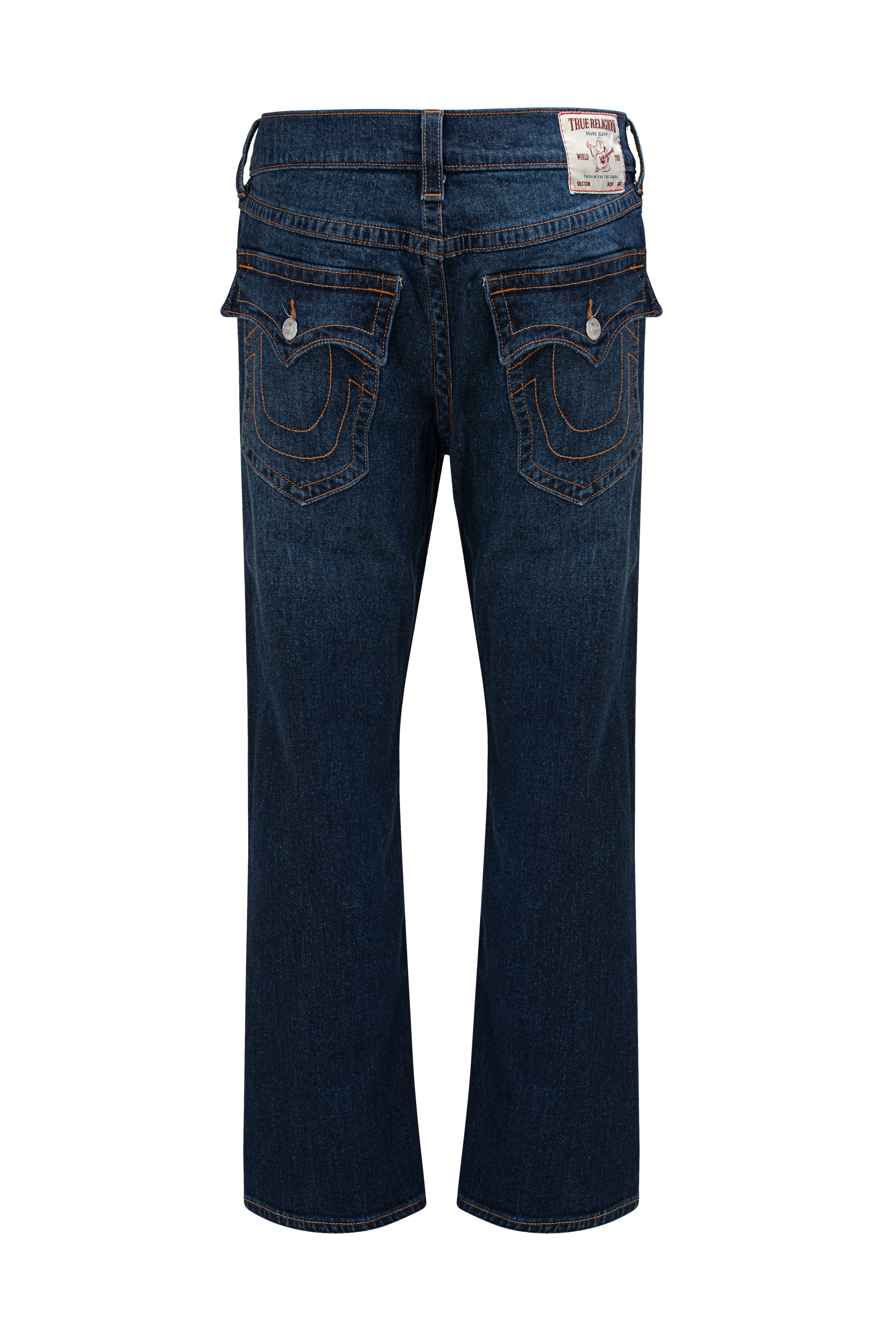 True Religion Straight-Jeans RICKY SN FLAP Baumwollmischung, straight fit