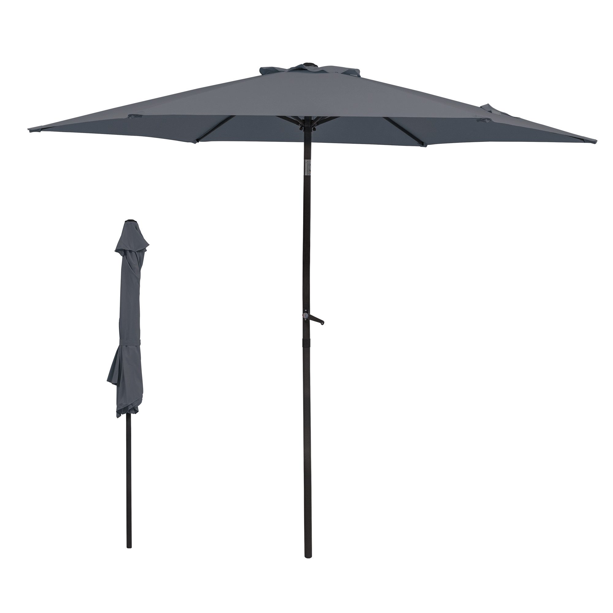 Thanaddo Sonnenschirm Gartenschirm Terrassenschirm Balkonschirm Marketschir günstig online kaufen