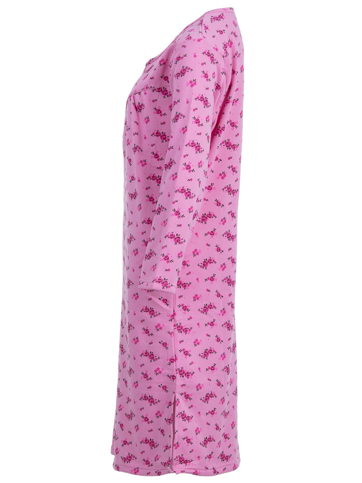 Lucky Nachthemd Thermo Nachthemd - Rosen günstig online kaufen