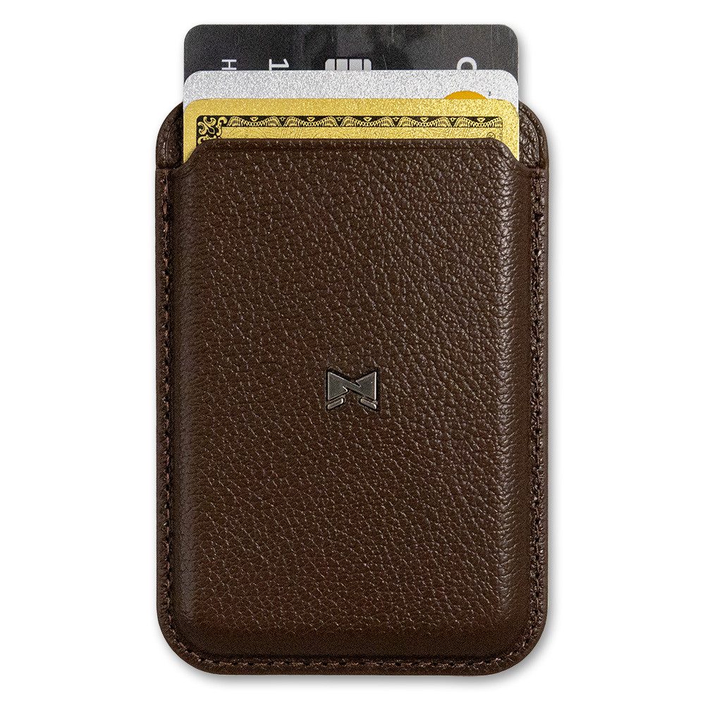 Gentlemen's Smartphone-Hülle - Magnet Wallet MagSafe Kompatibel, Magnet Wallet für iPhone mit Platz für bis zu 3 Karten