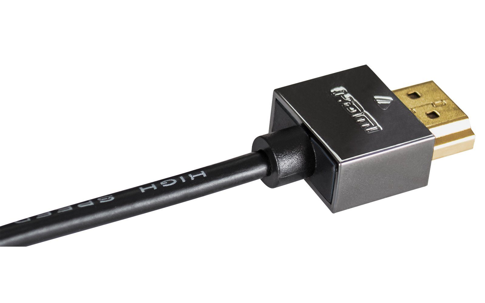 HDMI HDMI-Kabel, HDMI High HDMI, mit cm), Ethernet, HDMI-Stecker 19 Maxtrack HDMI-Kabel pol. Speed auf (100