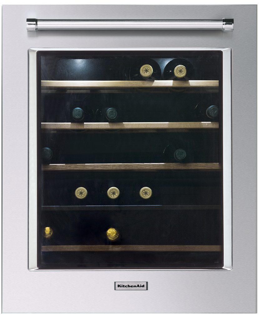 KitchenAid Weinkühlschrank KCBWX 70600L, á N 0,75l,Weinlagerschrank, KLIMAKLASSE 36 Standardflaschen für