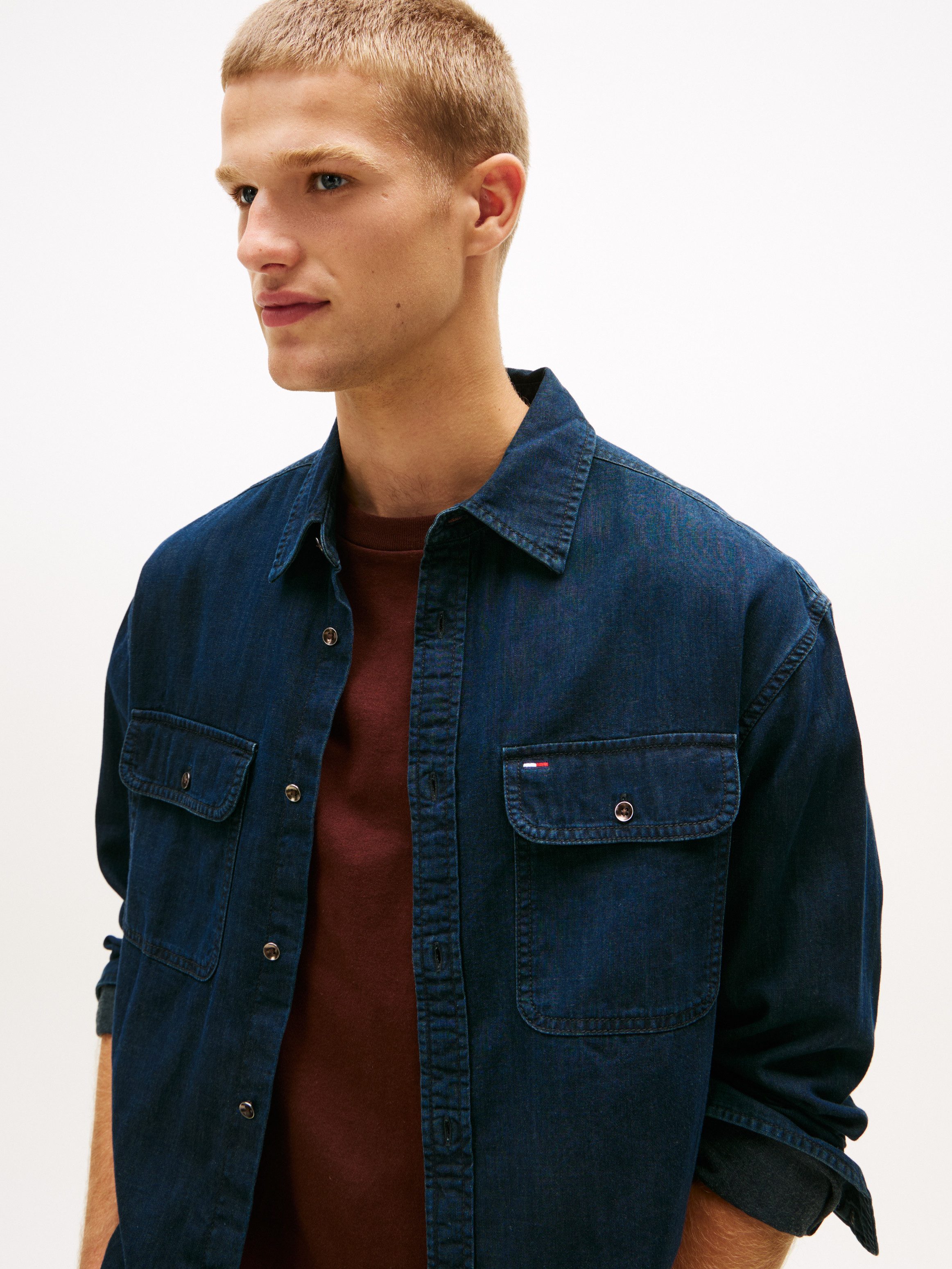 Tommy Jeans Jeanshemd RELAXED DENIM SHIRT günstig online kaufen