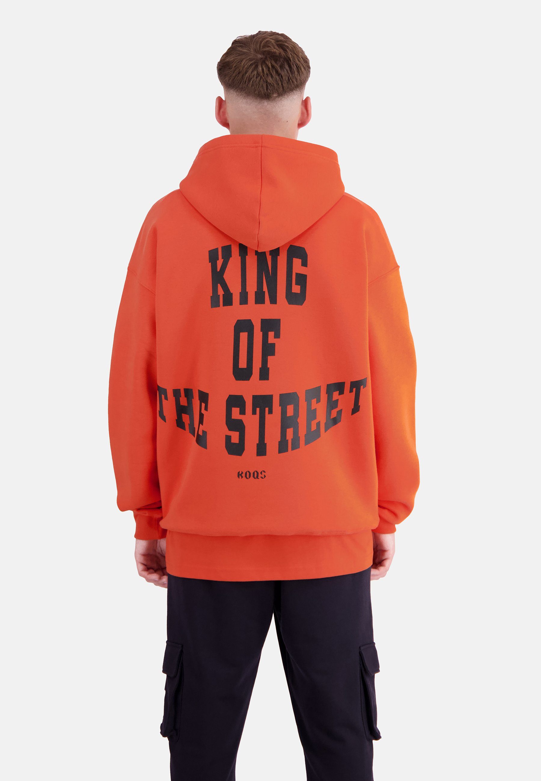 KOQS Hoodie King of the street Back Print