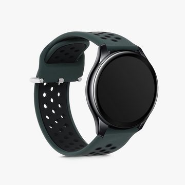 kwmobile Uhrenarmband 2x Sportarmband für Oneplus Watch, Armband TPU Silikon Set Fitnesstracker