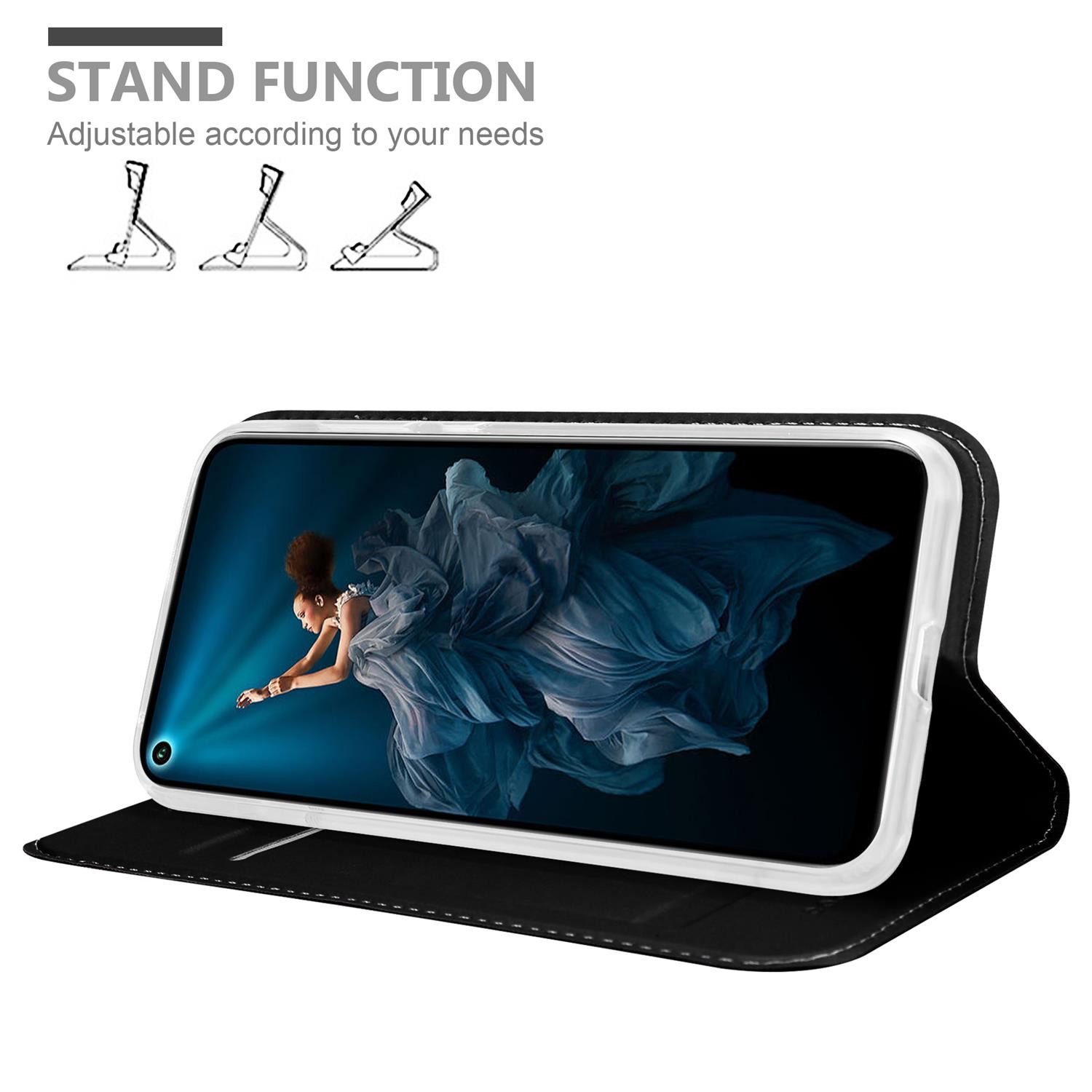 Cadorabo Handyhülle für Honor 20 PRO Hülle Honor 20 PRO, Schutzhülle Hülle mit Standfunktion, Magnetverschluss und Kartenfach