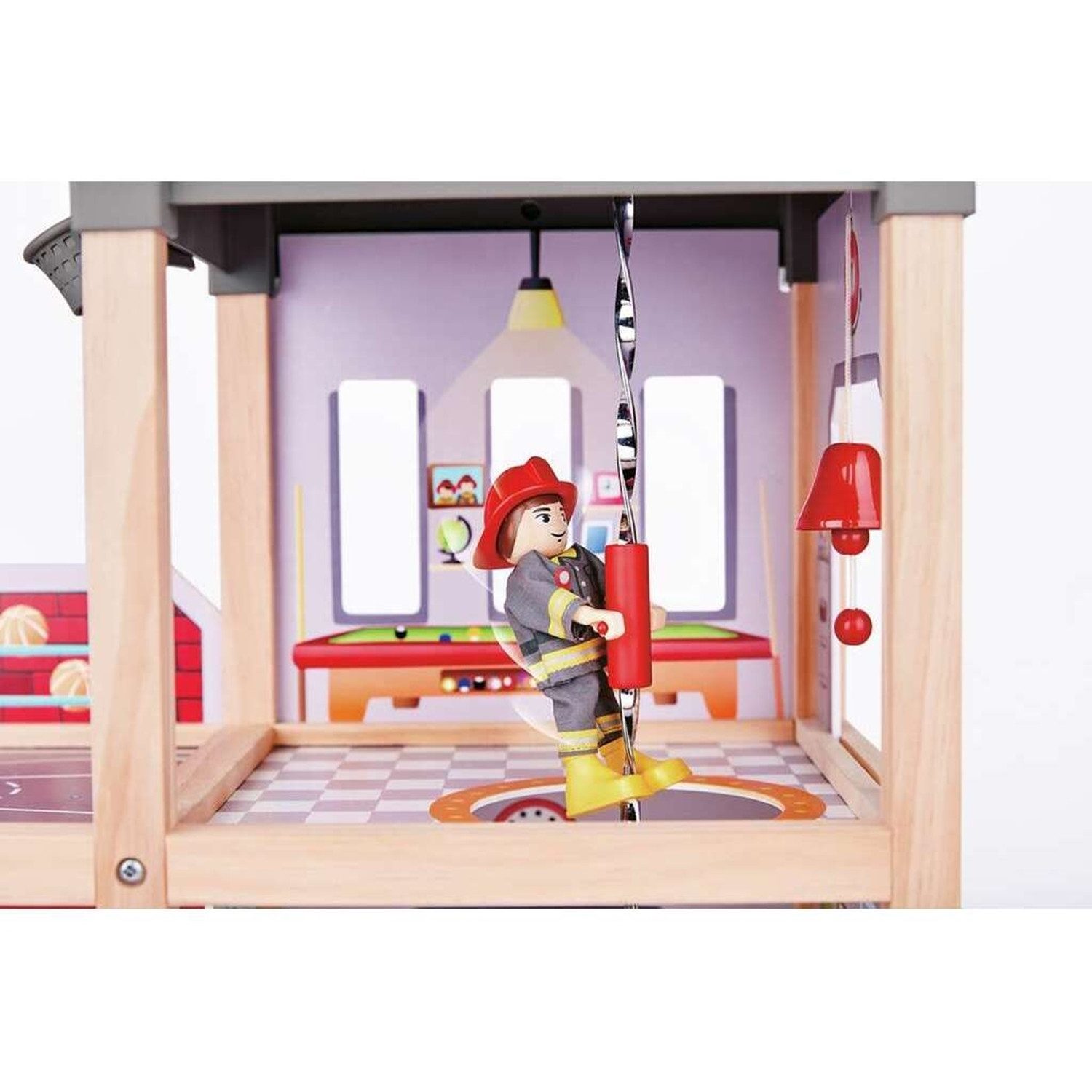 Hape Spielwelt E3023 Großstadt-Feuerwache – Bild 4 von 5