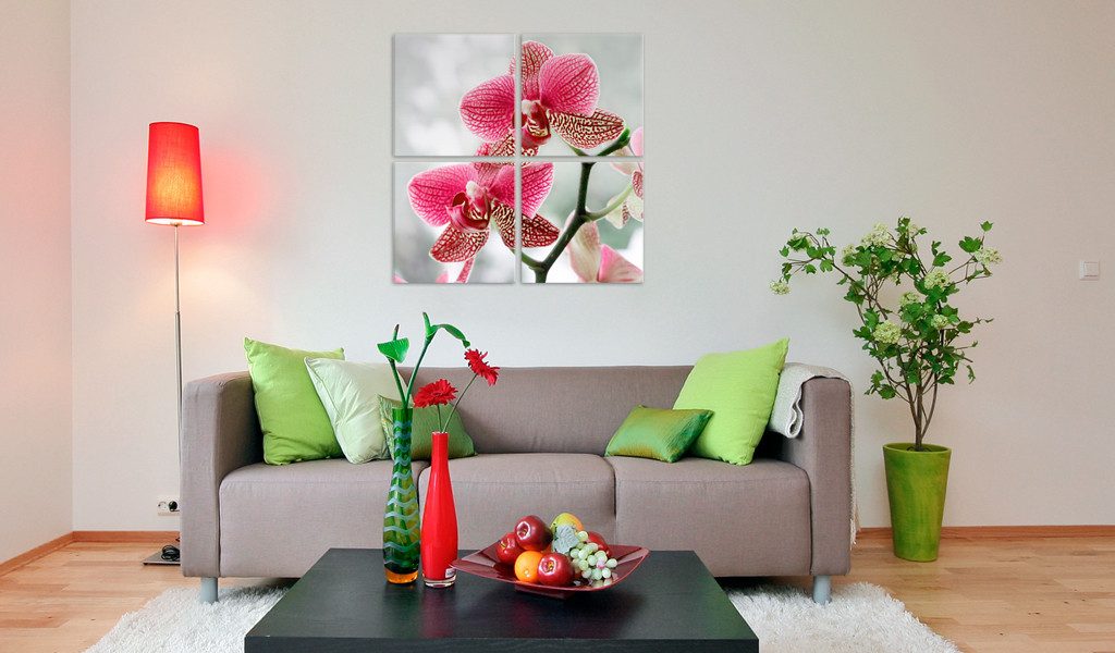 Artgeist Wandbild Ausgefallene Orchidee