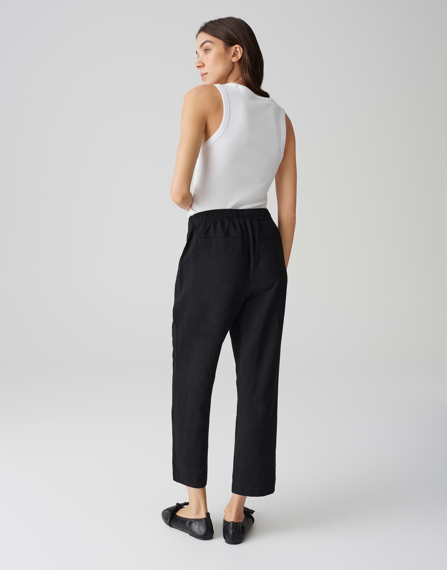 OPUS Leinenhose MYHA TRAVEL Relaxed aus Leinen-Mix