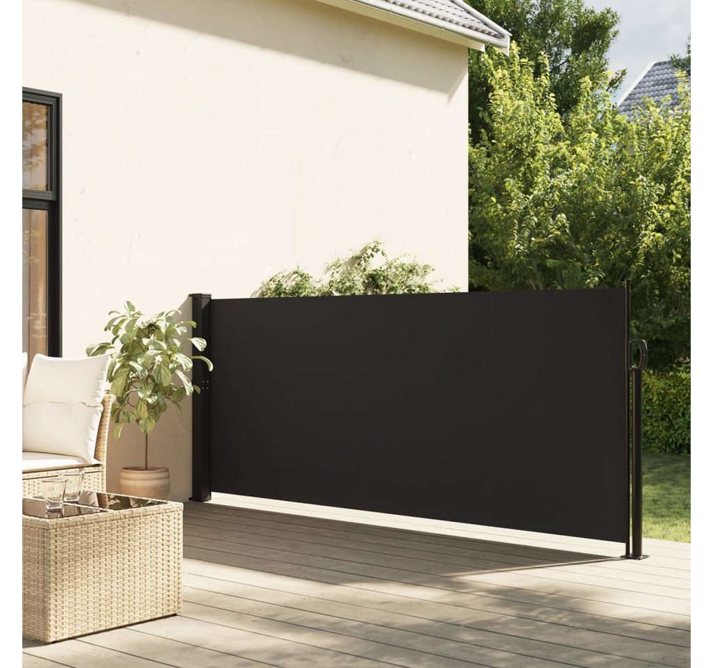Thumbnail - furnicato Markise Seitenmarkise Ausziehbar Schwarz 140x300 cm (1-St)