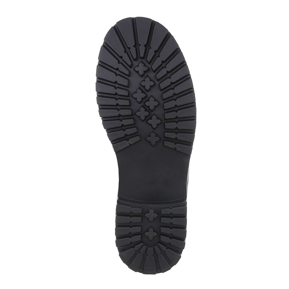 Coolwalk Herren Schnürschuhe Freizeit Stiefelette (87284758) Blockabsatz Boots in Schwarz