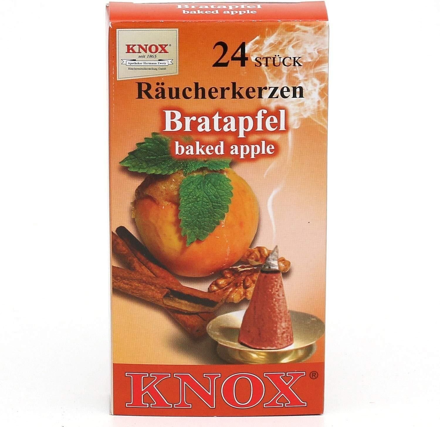 KNOX Räucherkegel 10er Set Räucherkerzen verschiedene Düfte Nr. 1