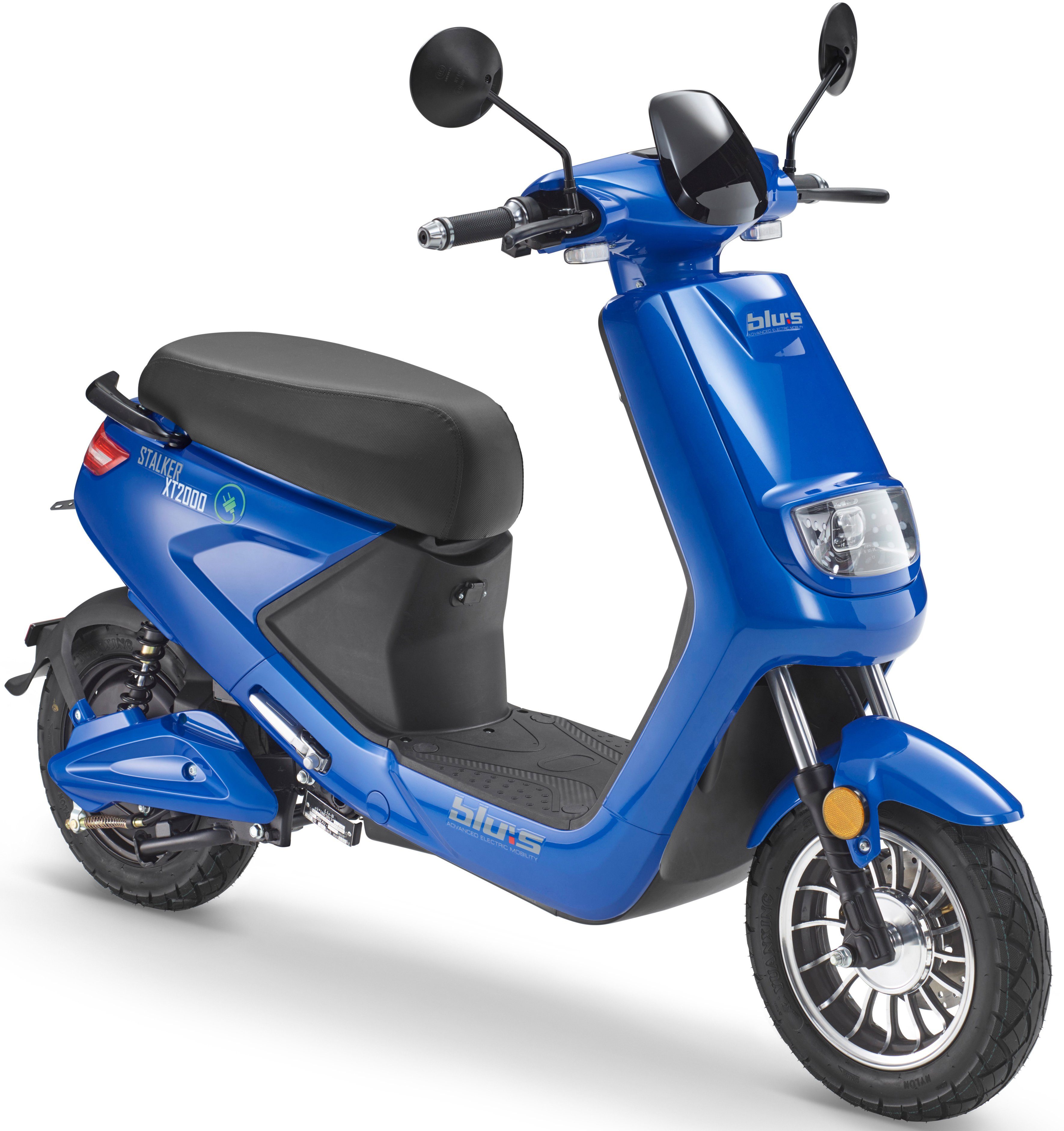 Blu:s E-Mofaroller 25 900 W, km/h XT2000, blau