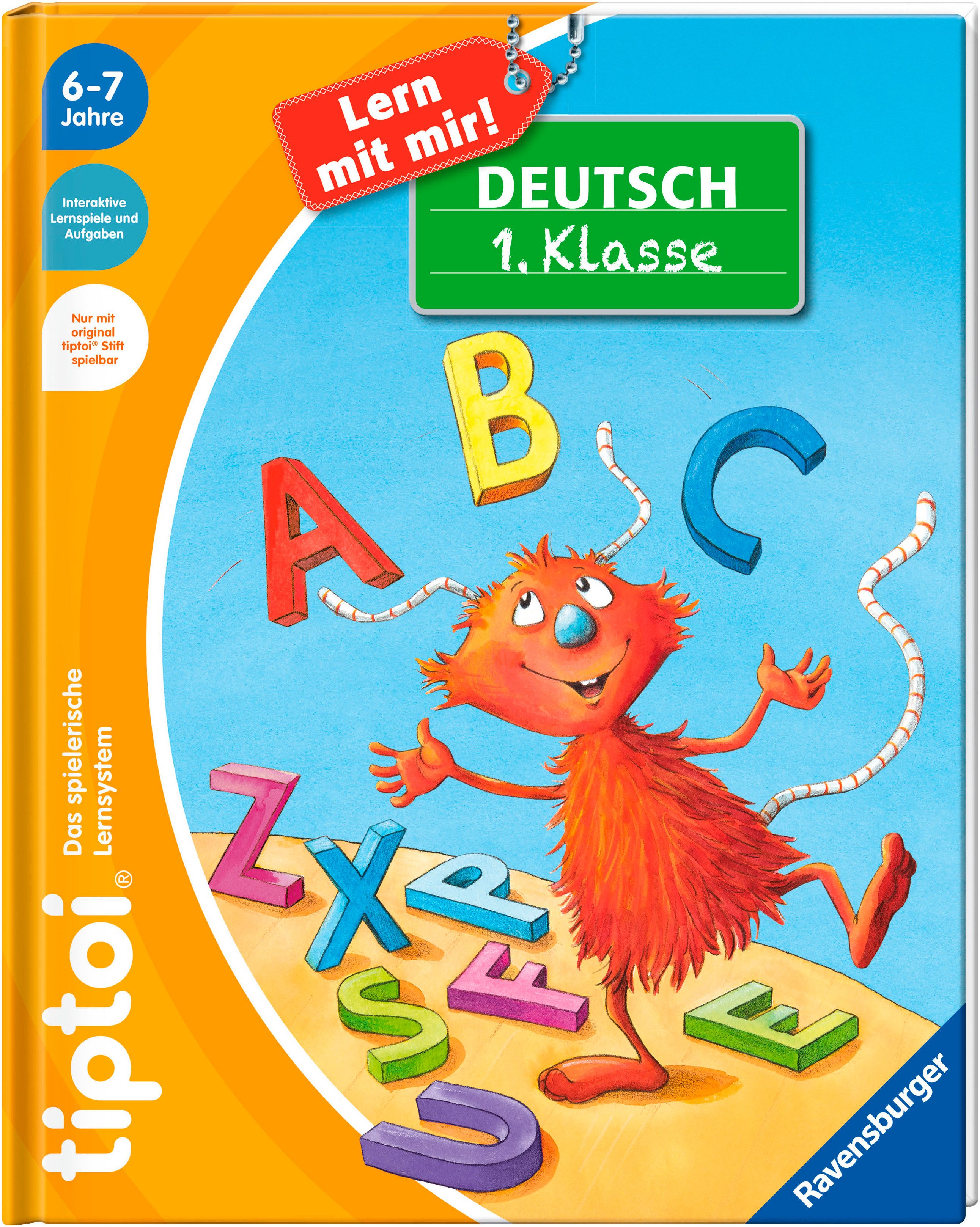 Ravensburger Buch tiptoi® Lern mit mir! Deutsch 1. Klasse