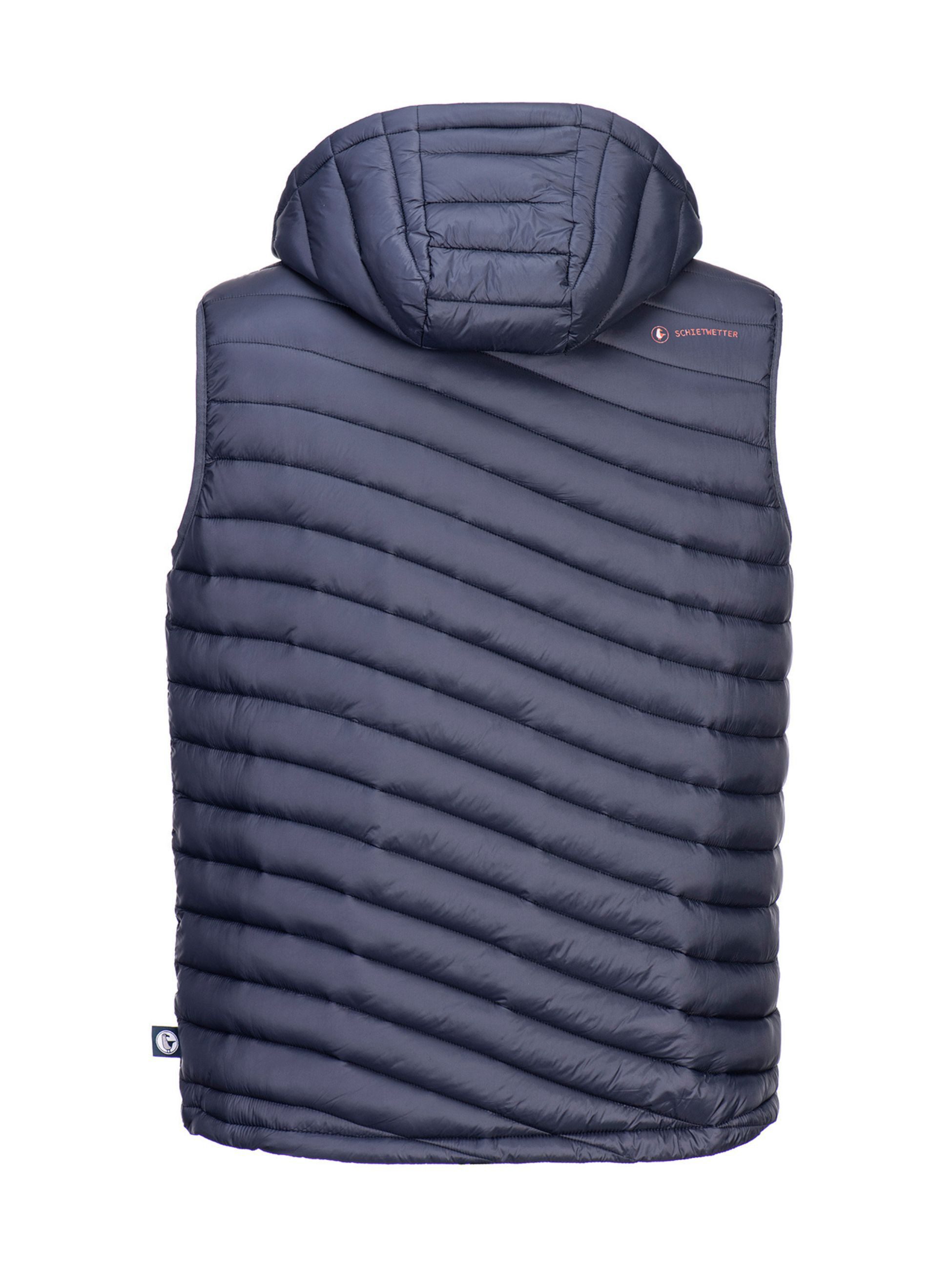 Schietwetter Steppweste Herren Steppweste bequem, leicht, wärmend (1-tlg)