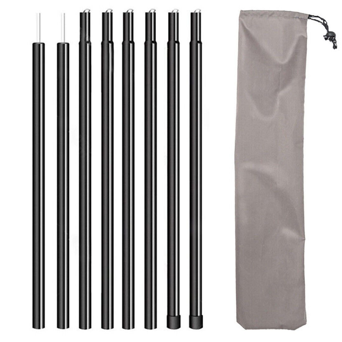 Heyork Zeltstange Zeltstangen Teleskopstange Verstellbare Camping Stangen 43-200 cm