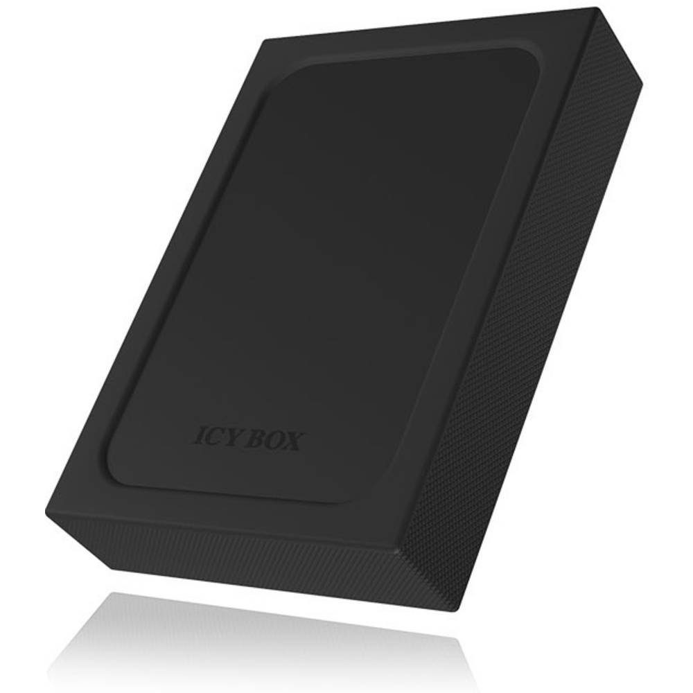 ICY BOX Festplatten-Gehäuse RaidSonic 2.5″ (6.35cm) Festplattengehäuse USB 3 IB-256WP, Schreibschutzschalter