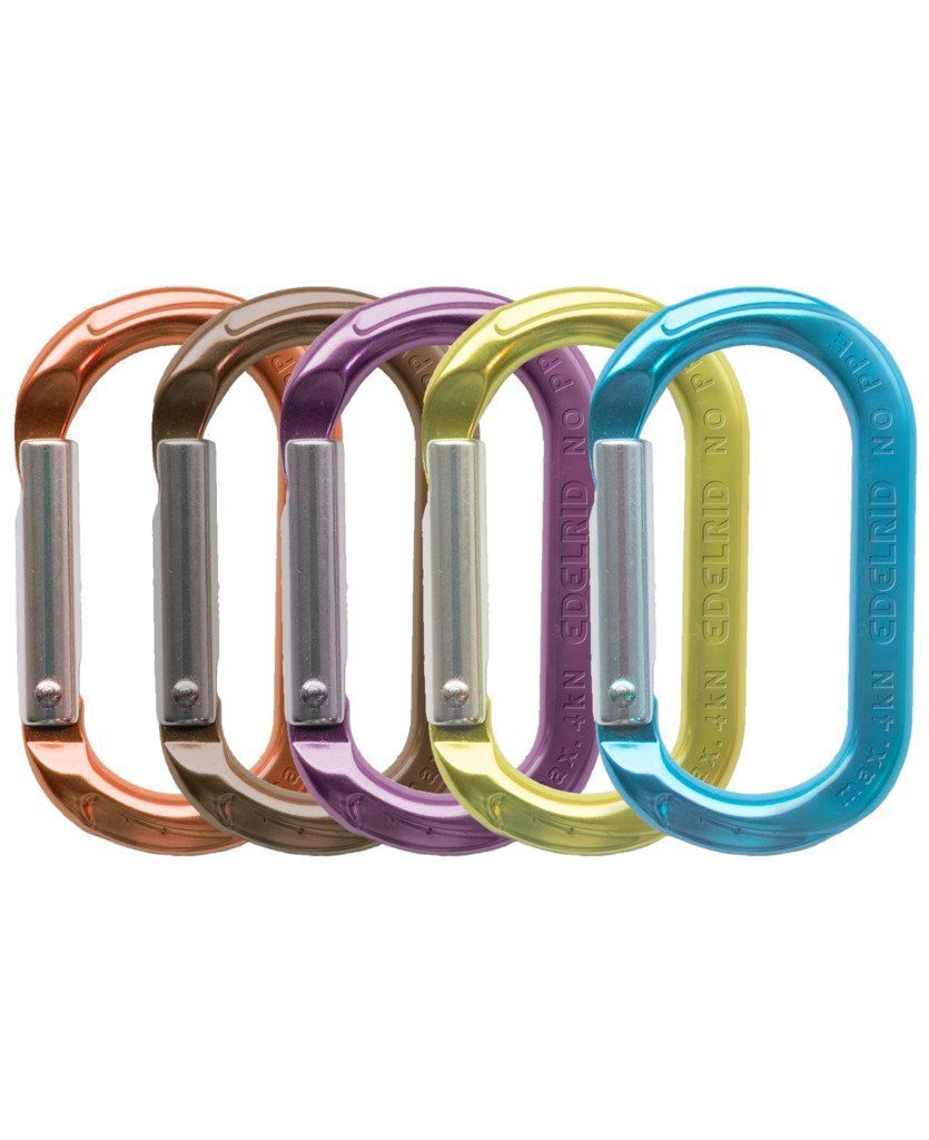 Edelrid Karabiner Mini-O assorted colour