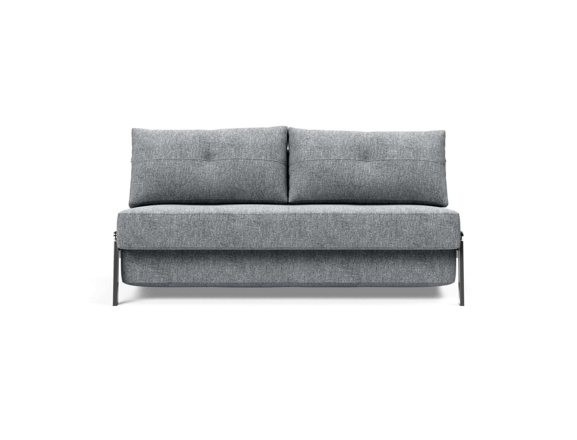 INNOVATION LIVING ™ Schlafsofa Cubed Klappsofa, hochwertige Schlaffunktion, Design und extra Komfort, Frontauszug, sehr platzsparend, abgewinkelt Sitzen, waagerecht liegen