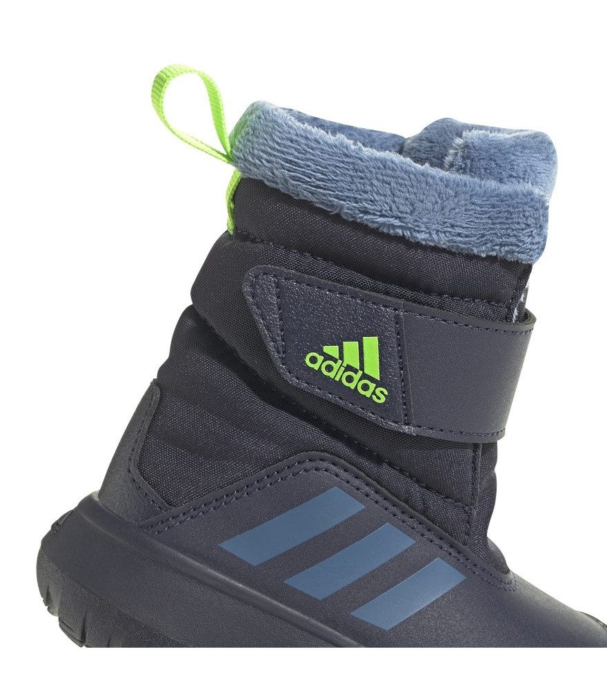 adidas Performance Winterplay I (Nylon, Futter, Schmutzfang, Klettverschluss) dunkelblau Winterstiefel