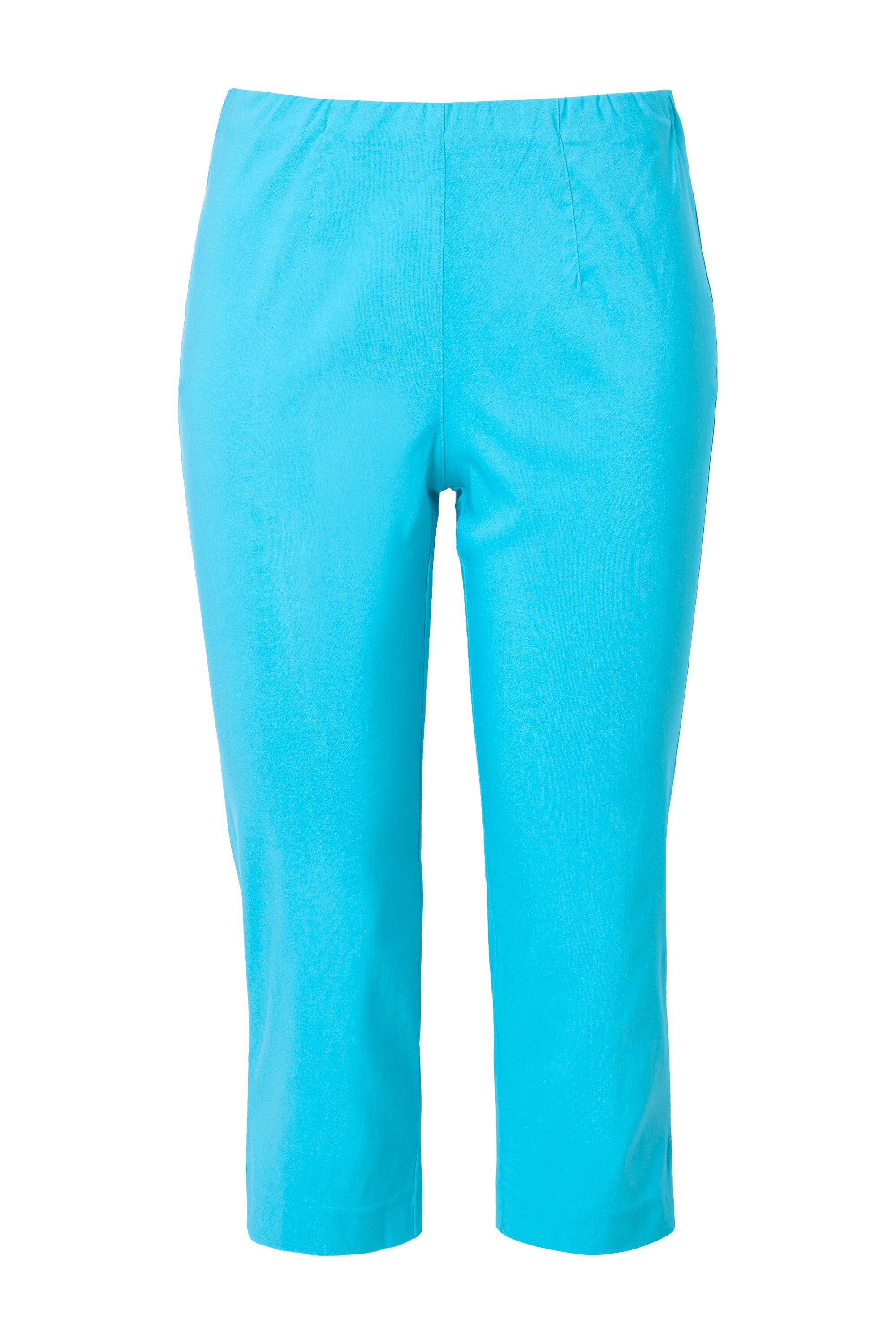 Ulla Popken Funktionshose Bengalinhose wadenlang Elastikbund günstig online kaufen