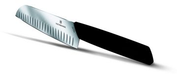 Victorinox Taschenmesser Swiss Modern Santokumesser, Kullenschliff,17cm,schwarz, Blister
