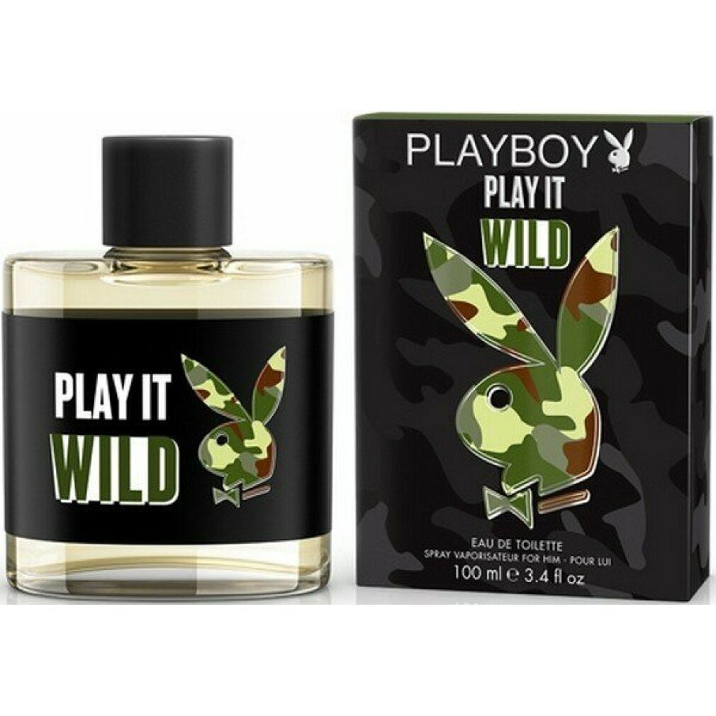 PLAYBOY Eau de Toilette Playboy Play It Wild For Him Eau De Toilette 100 Ml Mann