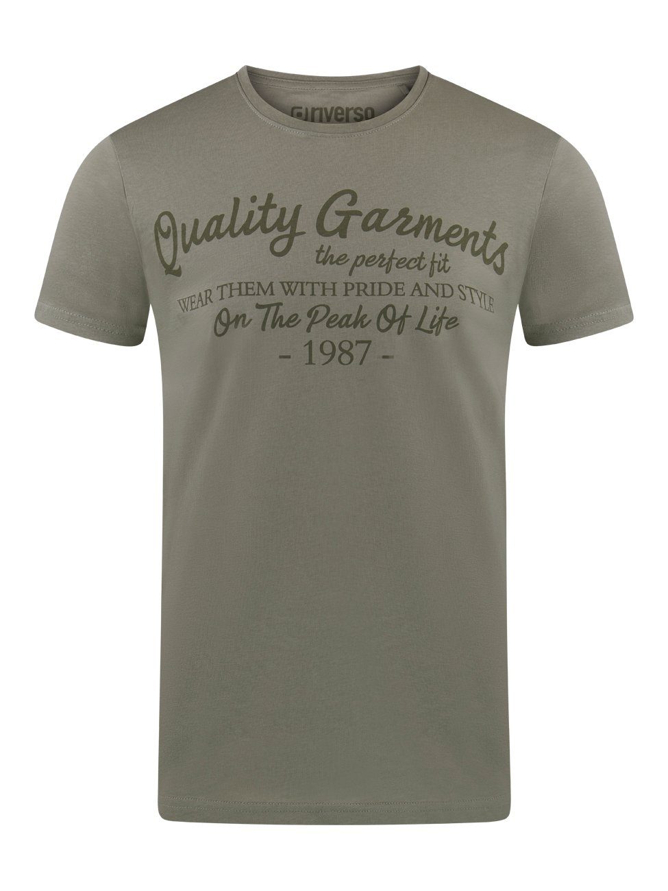 riverso T-Shirt Herren Printshirt RIVLeon Regular günstig online kaufen
