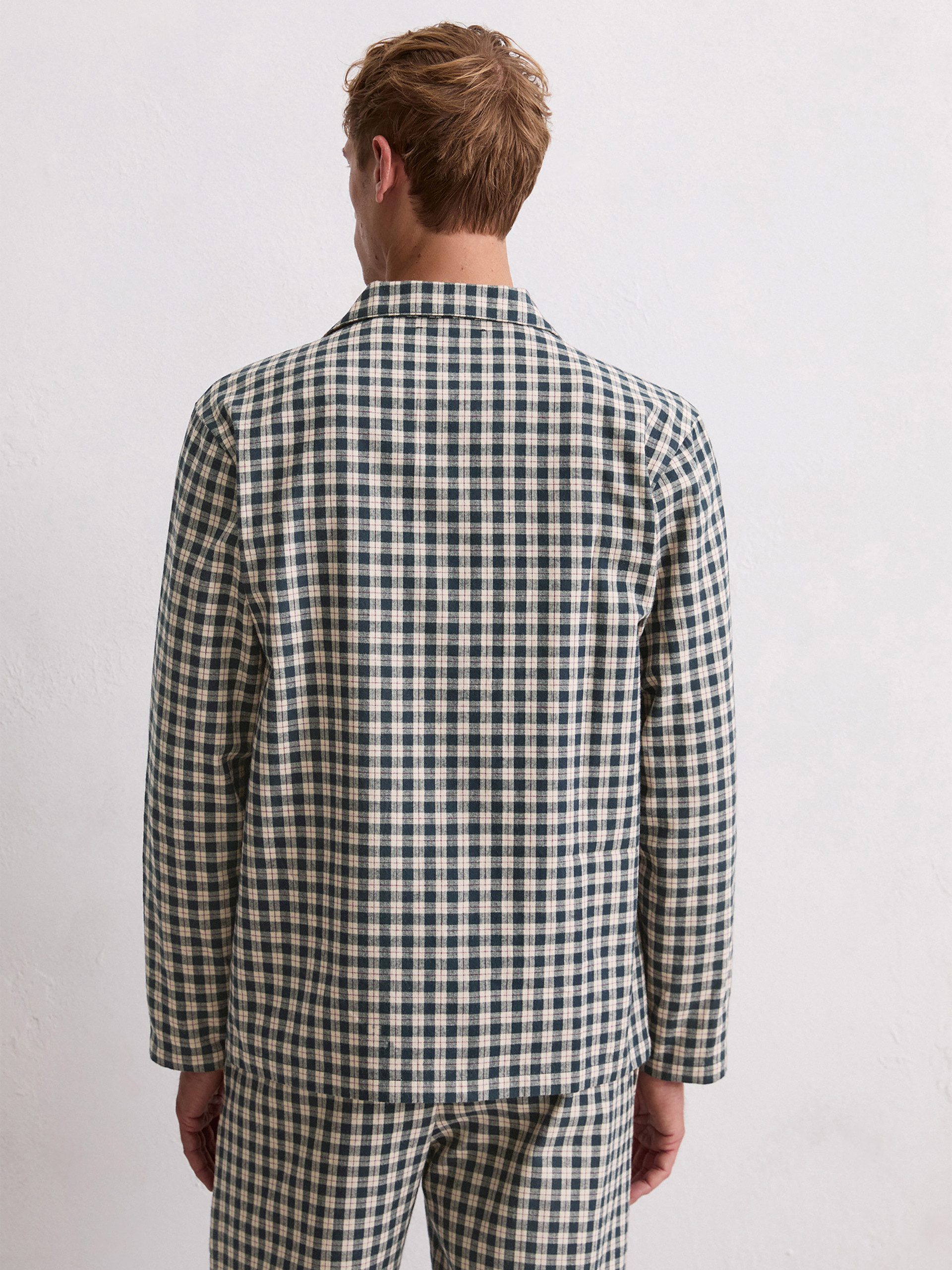 Marc O'Polo Pyjamaoberteil Cozy Flannel schlaf-oberteil nachthemd sleepshirt