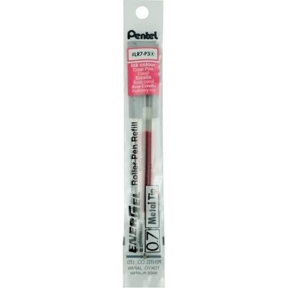 PENTEL Stiftmine Pentel LR7 Gelschreiberminen koralle