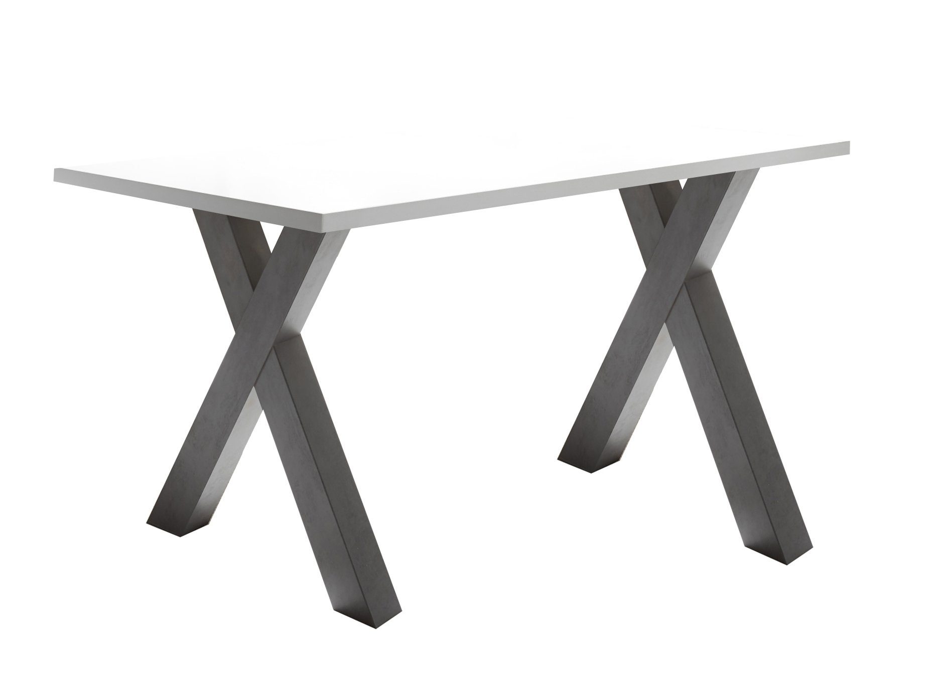 x x 70 matt aufm 58 Computertisch Schreibtisch Schreibtisch (Einzeltisch) graphit/weiß 160 8 Edie Kessel 75